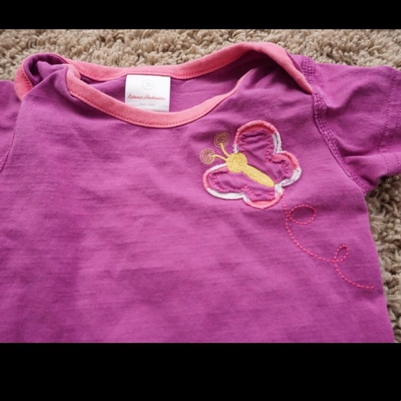 Hanna Anderson Butterfly Onesie - Picture 2 of 4